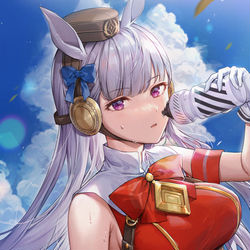 This is a pixiv picture whose title is ゴルシちゃん.