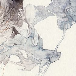This is a pixiv picture whose title is 水明（すいめい）.