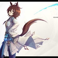 This is a pixiv picture whose title is アグネスタキオン.