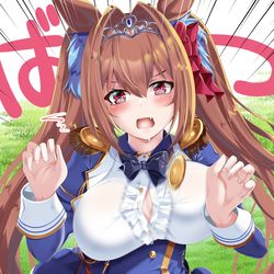 This is a pixiv picture whose title is ちょっと掛かり気味かもしれないです.