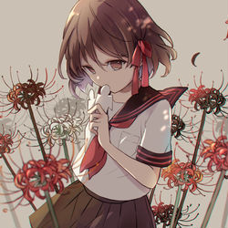 This is a pixiv picture whose title is ⛩.
