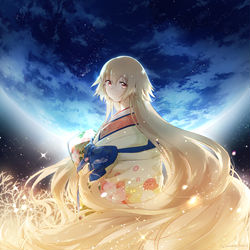 This is a pixiv picture whose title is 月の珊瑚.