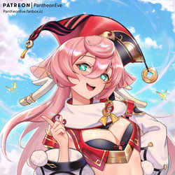 This is a pixiv picture whose title is 煙緋.
