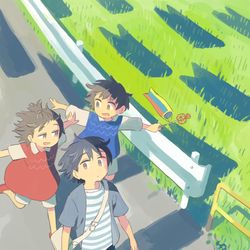 This is a pixiv picture whose title is こどもの日.