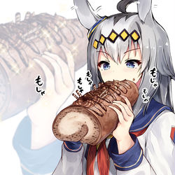 This is a pixiv picture whose title is もしゃもしゃ.