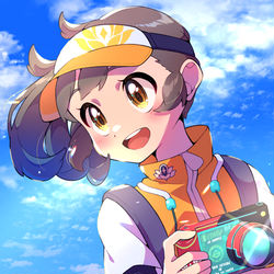 This is a pixiv picture whose title is Newポケモンスナップ主人公.
