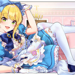 This is a pixiv picture whose title is 気まぐれアリス.