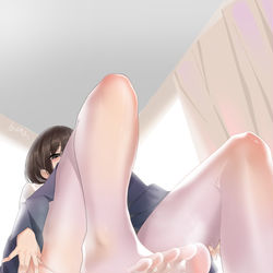 This is a pixiv picture whose title is 雪糕.