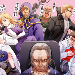 This is a pixiv picture whose title is 悪役まとめました.
