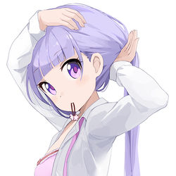 This is a pixiv picture whose title is 涼風青葉.