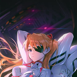 This is a pixiv picture whose title is アスカ&マリ.