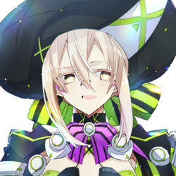 This is a pixiv picture whose title is 【私の銀河】（※アイドルXオルタ別衣装）.