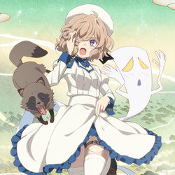 This is a pixiv picture whose title is 一眼一足 知恵の神.