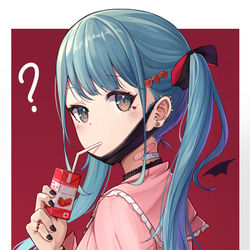This is a pixiv picture whose title is ヴァンパイア(?).