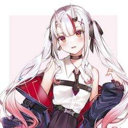 This is a pixiv picture whose title is 百鬼あやめ.