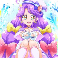 This is a pixiv picture whose title is キュアコーラル☆.