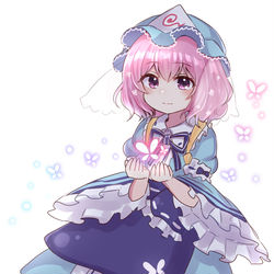 This is a pixiv picture whose title is ロリ幽々子様.