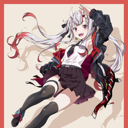 This is a pixiv picture whose title is お嬢新衣装.