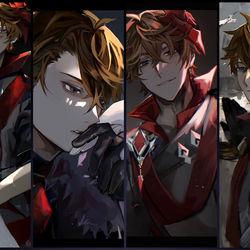 This is a pixiv picture whose title is 原神log.
