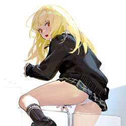 This is a pixiv picture whose title is 见闻“你还会翻suo”.