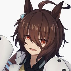 This is a pixiv picture whose title is 勝負服タキオン.
