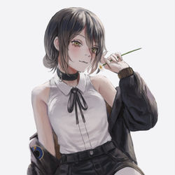 This is a pixiv picture whose title is Reze.