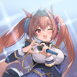 This is a pixiv picture whose title is ダイワスカーレット.