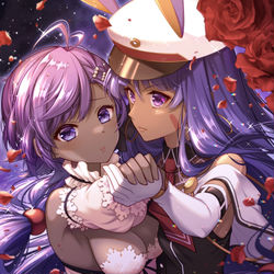 This is a pixiv picture whose title is 夢去りぬ乙女.