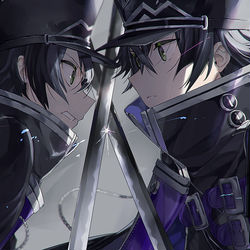 This is a pixiv picture whose title is 演練.