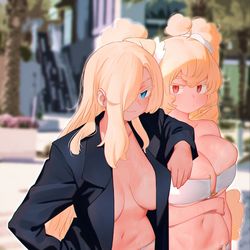 This is a pixiv picture whose title is 私の女.