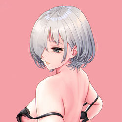 This is a pixiv picture whose title is ブラ外すやつ.
