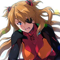 This is a pixiv picture whose title is アスカに優しくレーション食べさせられたい♥.