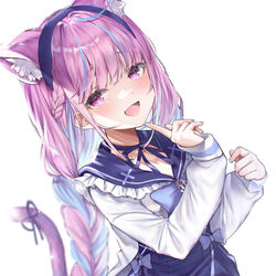 This is a pixiv picture whose title is 湊あくあ.
