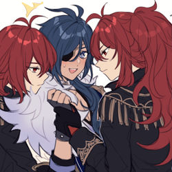 This is a pixiv picture whose title is LucKae.