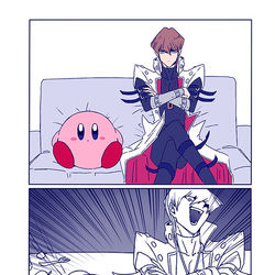 This is a pixiv picture whose title is K＆K　※クロスオーバー※.