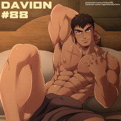 This is a pixiv picture whose title is Fanart pinup:Davion.