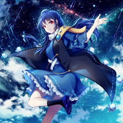 This is a pixiv picture whose title is 星天乱舞.