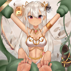 This is a pixiv picture whose title is 坎特伯雷公主与骑士唤醒冠军之剑的奇幻冒险❤❤.