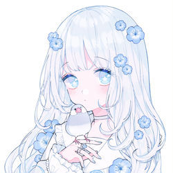 This is a pixiv picture whose title is 🕊️.