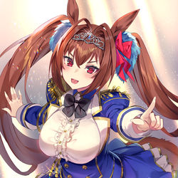 This is a pixiv picture whose title is ダイワスカーレット.