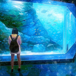 This is a pixiv picture whose title is 水鞠.