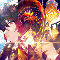 This is a pixiv picture whose title is 千変万化.