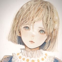 This is a pixiv picture whose title is 今夜は泣かずにいられそう？.