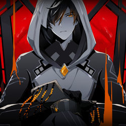 This is a pixiv picture whose title is KING.