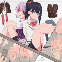This is a pixiv picture whose title is Tickle.GRIDMAN～.
