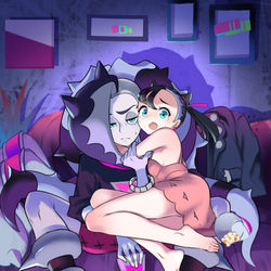 This is a pixiv picture whose title is ネズとマリィ.