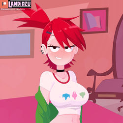 This is a pixiv picture whose title is ⭐ Frankie Foster | Landidzu.
