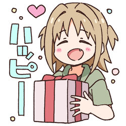 This is a pixiv picture whose title is あさひお誕生日会場.