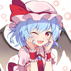 This is a pixiv picture whose title is レミリア『かわいくてごめんね!!!』.