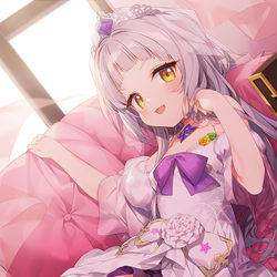 This is a pixiv picture whose title is 🌙ワガママブライド🌙.